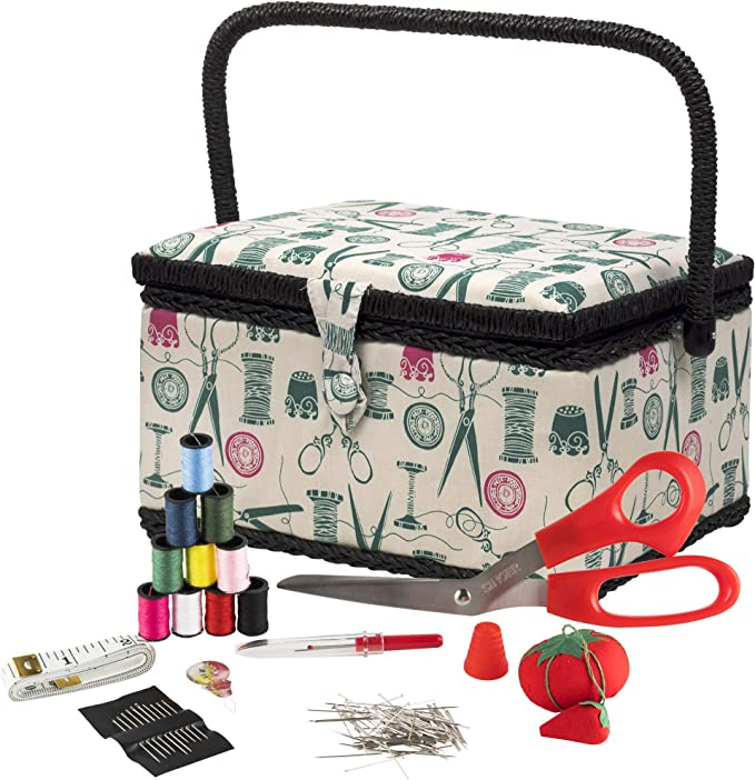 SINGER Basket With Sewing Notions Kit 
