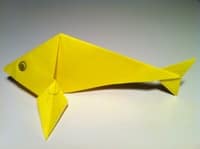 Origami Animals, origami fish